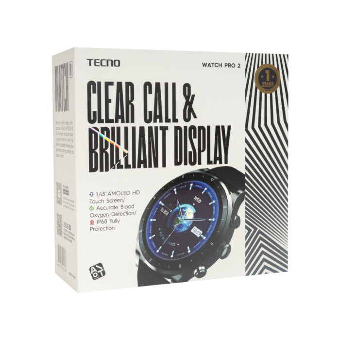 Смарт часы TECNO Watch Pro 2 WP02 Dark Grey — изображение 3