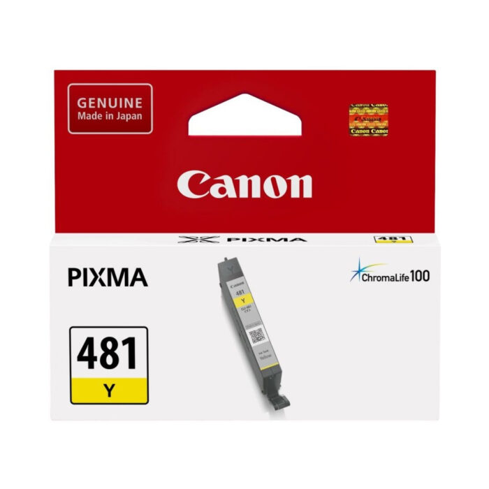 Струйный картридж Canon CLI-481 Yellow — изображение 2