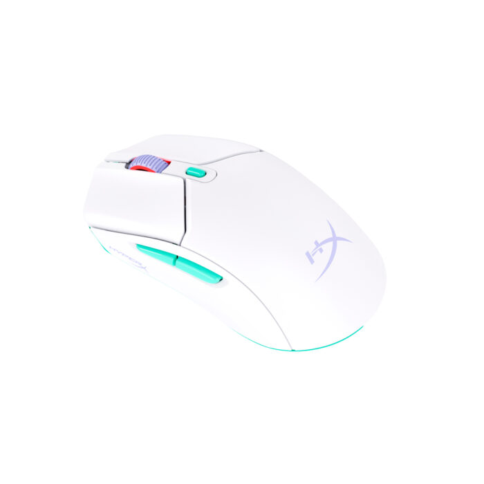 Компьютерная мышь HyperX Pulsefire Haste 2 Core Wireless (Wht/Grn/Pur) 8R2E7AA — изображение 3