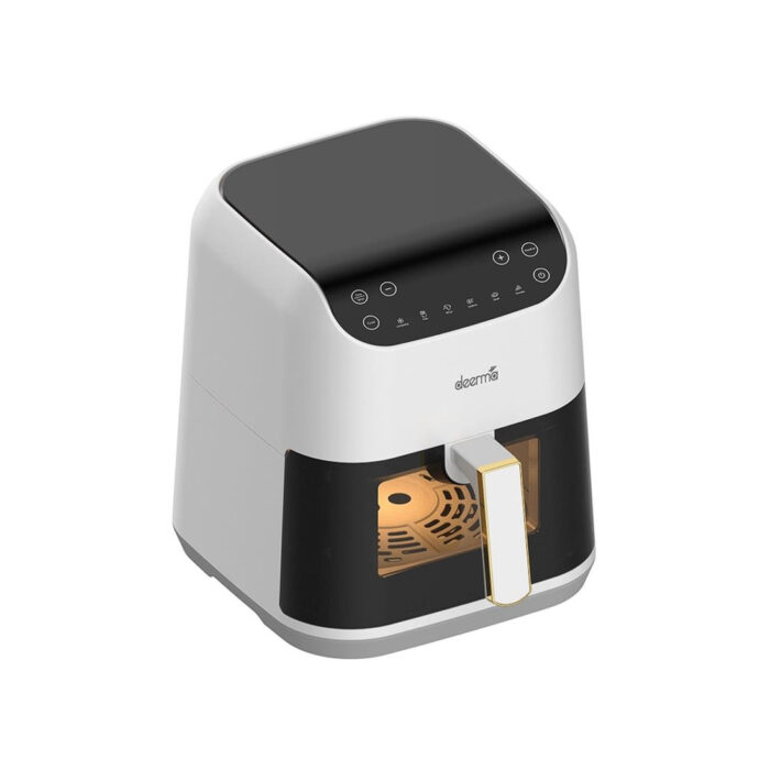 Аэрофритюрница Deerma Air Fryer DEM-KZ130W Белый/Черный — изображение 3