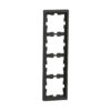 Рамка MERTEN MTN4040-6534 D-Life 4 постовая антрацит