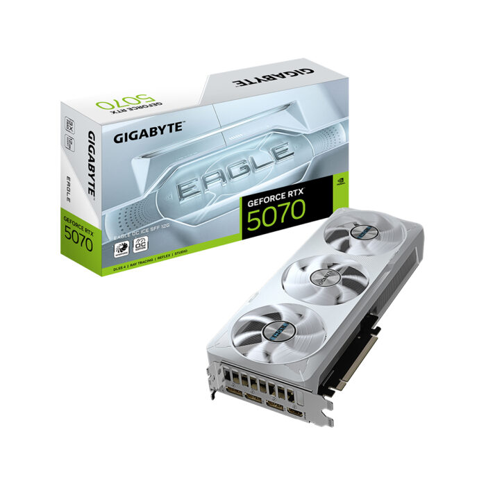 Видеокарта Gigabyte (GV-N5070EAGLEOC ICE-12GD) RTX5070 EAGLE OC ICE 12G — изображение 3