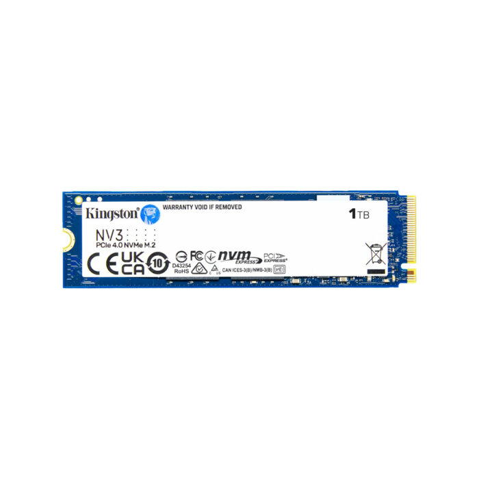 Твердотельный накопитель SSD Kingston NV3 SNV3S/1000GBK 1000GB M.2 NVMe PCIe 4.0x4 6000/4000Мб/сBULK — изображение 2
