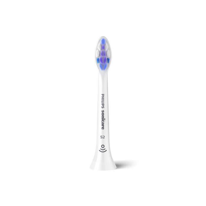 Стандартные насадки для звуковой зубной щетки Philips Sonicare Sensitive HX6052/10 2шт — изображение 2