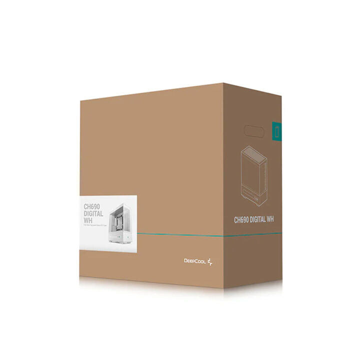 Компьютерный корпус Deepcool CH690 DIGITAL WH без Б/П — изображение 3
