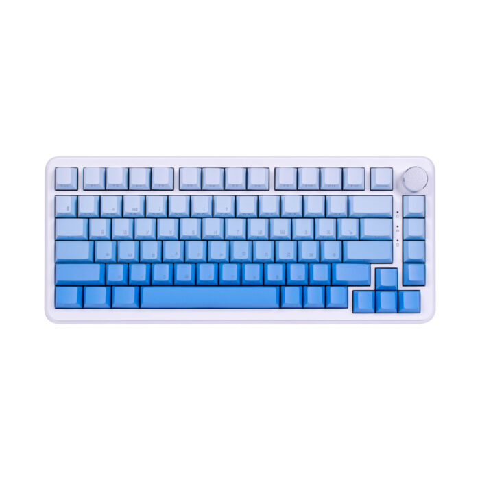 Клавиатура Ajazz AK820 MAX Sea Salt Switch Голубой