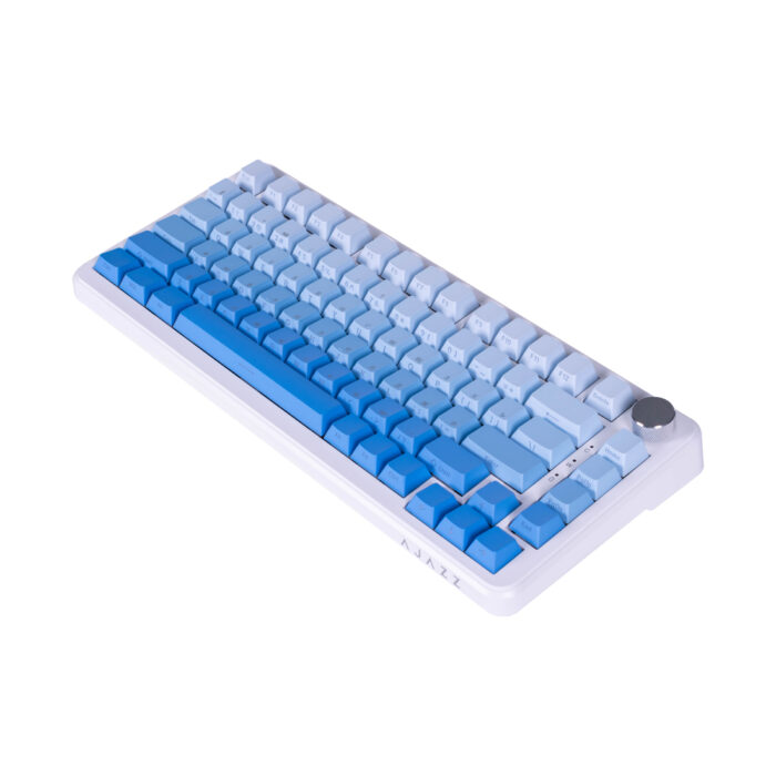 Клавиатура Ajazz AK820 MAX Sea Salt Switch Голубой — изображение 3