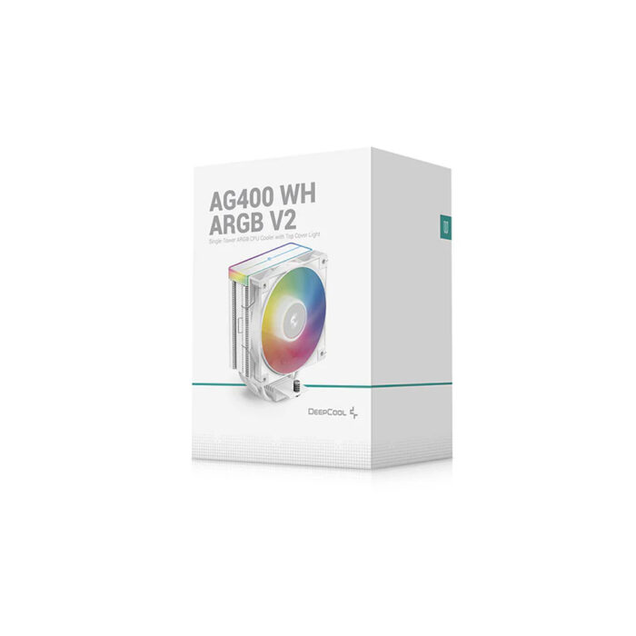 Кулер для процессора Deepcool AG400 WH ARGB V2 — изображение 3