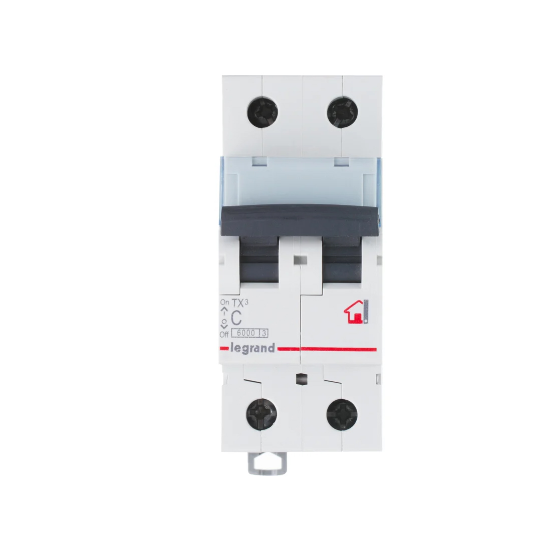 Автоматический выключатель Legrand 404046 2П C 40A TX3 6000 6kA — изображение 2