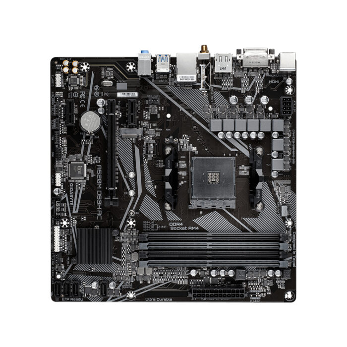 Материнская плата Gigabyte A520M DS3H AC — изображение 2