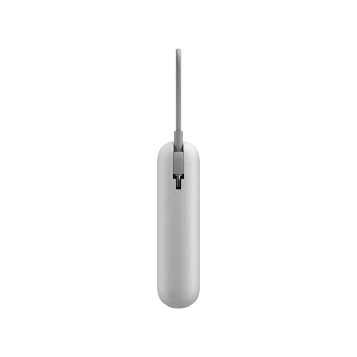 Портативный внешний аккумулятор Xiaomi Power Bank 20000mAh (Integrated Cable) GL Light Gray — изображение 3
