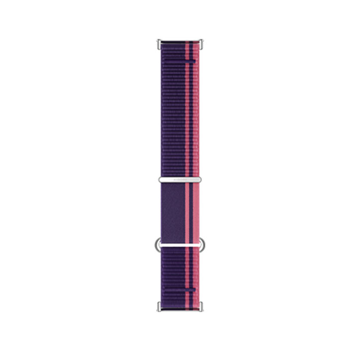 Плетеный сменный браслет Xiaomi Braided Quick Release Strap Rose purple