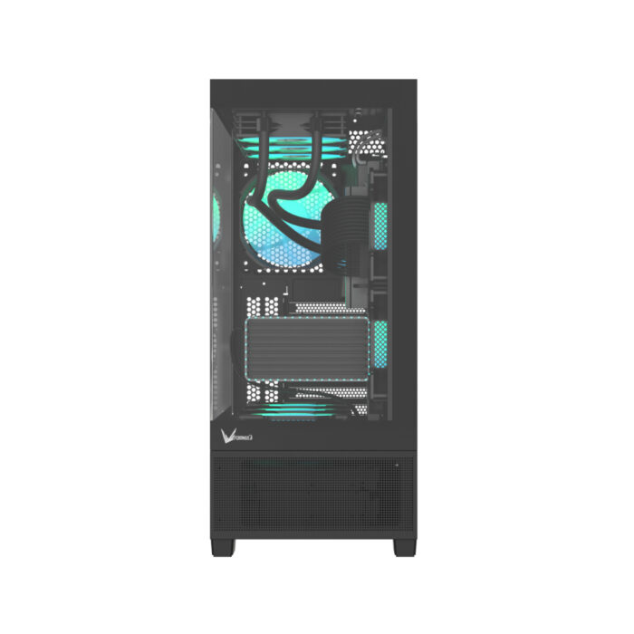 Компьютерный корпус Formula V Crystal E1 Floe Black без Б/П — изображение 2