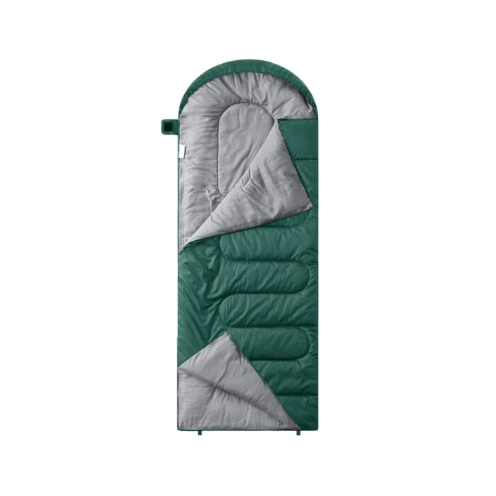 Спальный мешок RSP SLEEP 150 зеленый правая молния — изображение 3