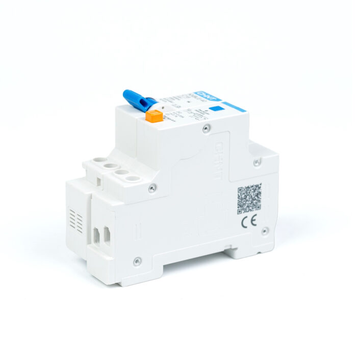 Дифференциальный автомат CHINT NXBLE-40 1P+N 10А C 30mA эектронный тип AC 4,5kA — изображение 2