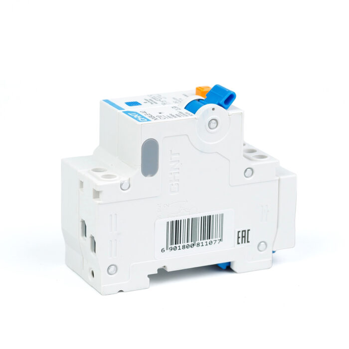 Дифференциальный автомат CHINT NXBLE-40 1P+N 10А C 30mA эектронный тип AC 4,5kA — изображение 3