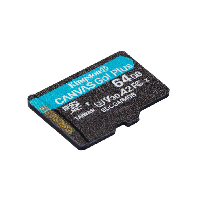 Карта памяти Kingston SDCG4/64GBSP Canvas Go Plus A2 U3 V30 64GB — изображение 2