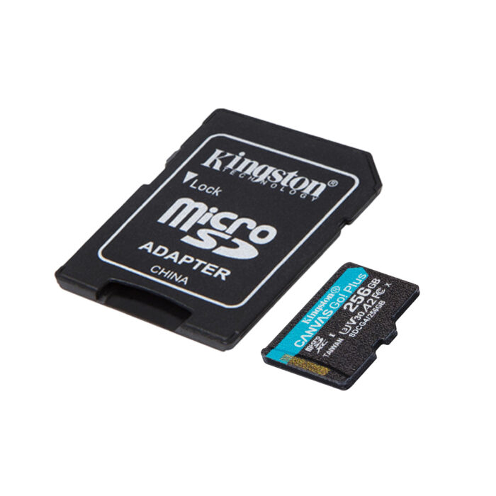 Карта памяти Kingston SDCG4/256GB Canvas Go Plus A2 U3 V30 256GB — изображение 2