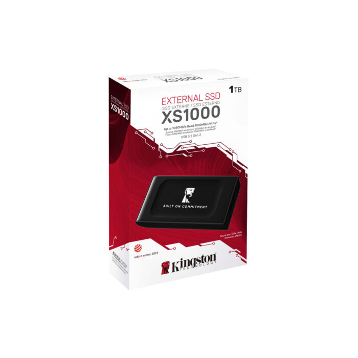 Внешний SSD диск Kingston 1TB XS1000 Черный — изображение 3