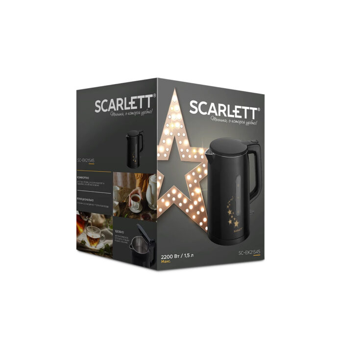 Чайник электрический Scarlett SC-EK21S45 — изображение 3