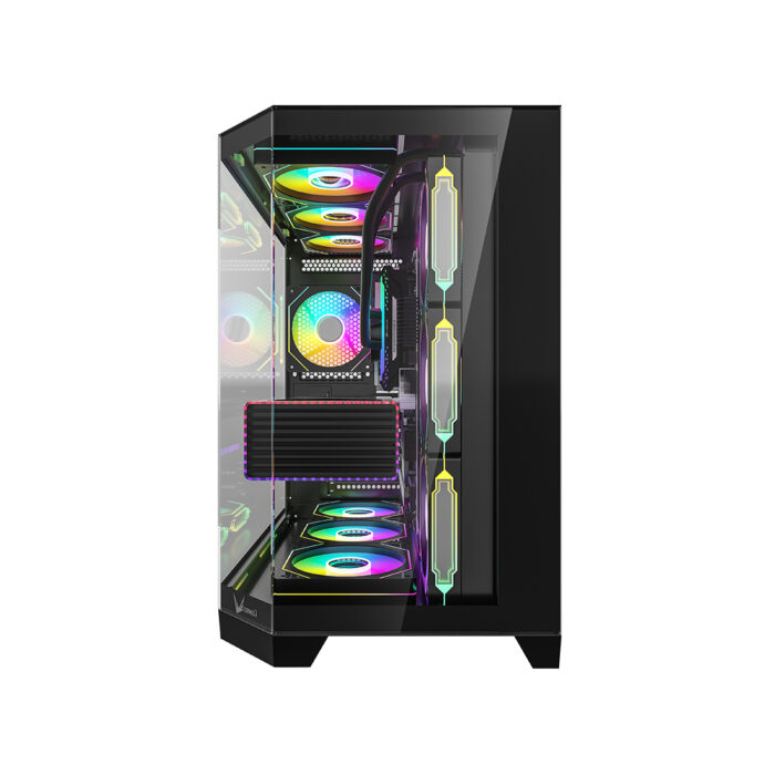 Компьютерный корпус Formula V Crystal Z6 Floe Black без Б/П — изображение 2