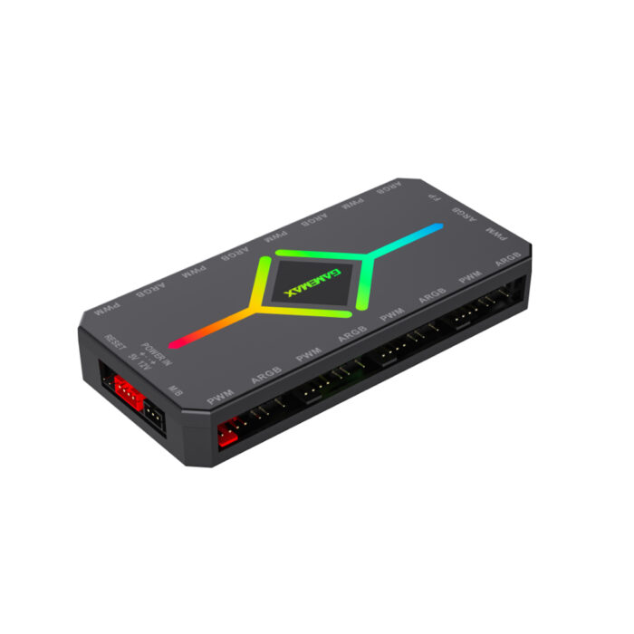 Контроллер подсветки Gamemax V4.0 ARGB+PWM HUB BK (12В) — изображение 2