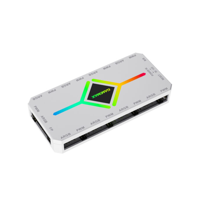 Контроллер подсветки Gamemax V4.0 ARGB+PWM HUB WH (12В) — изображение 2