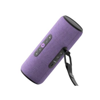 Портативная умная колонка Яндекс Станция Стрит с Алисой, 30 Вт, Фиолетовый