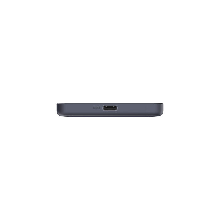 Портативный внешний аккумулятор Xiaomi Super Slim Magnetic Power Bank 5000 Black — изображение 3