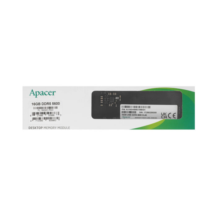 Модуль памяти Apacer FL.16G2C.PKH 16GB 5600MHz — изображение 3