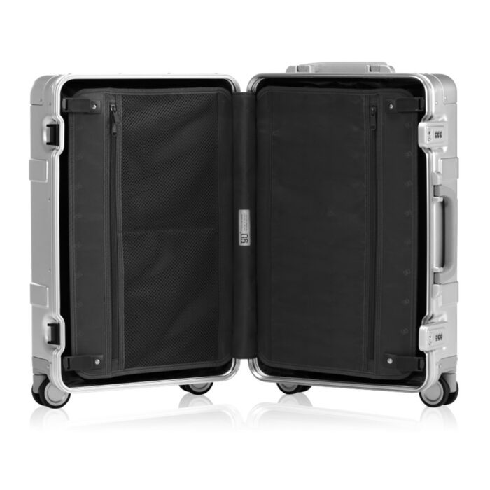 Чемодан NINETYGO Metal Luggage 20'' Серебристый — изображение 2