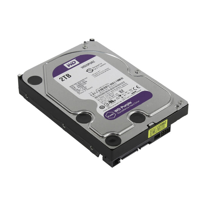 Жёсткий диск для видеонаблюдения Western Digital Purple HDD 2Tb WD20PURZ — изображение 3
