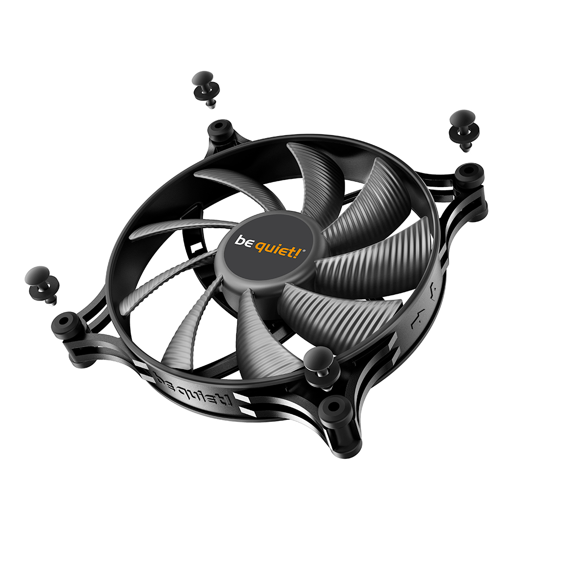 Вентилятор для компьютерного корпуса Bequiet! Shadow Wings 2 140mm PWM — изображение 2