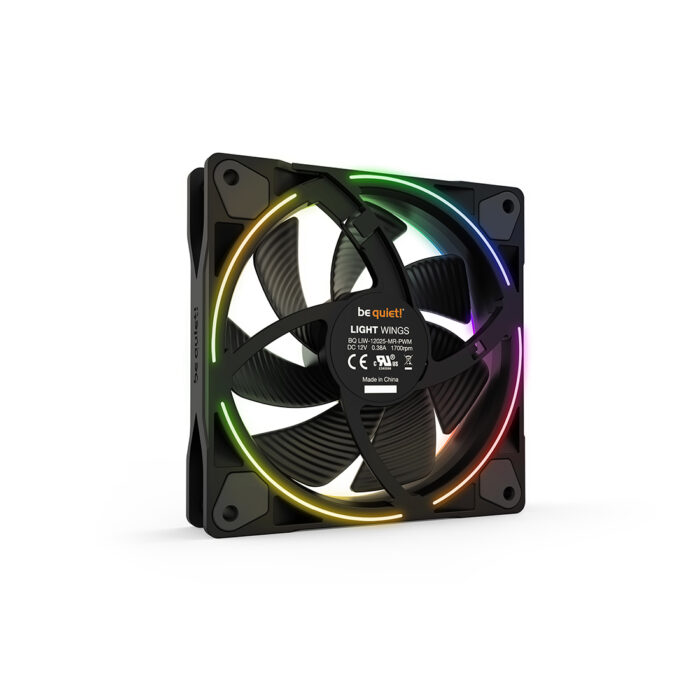 Вентилятор для компьютерного корпуса Bequiet! Light Wings 120mm PWM ARGB — изображение 2