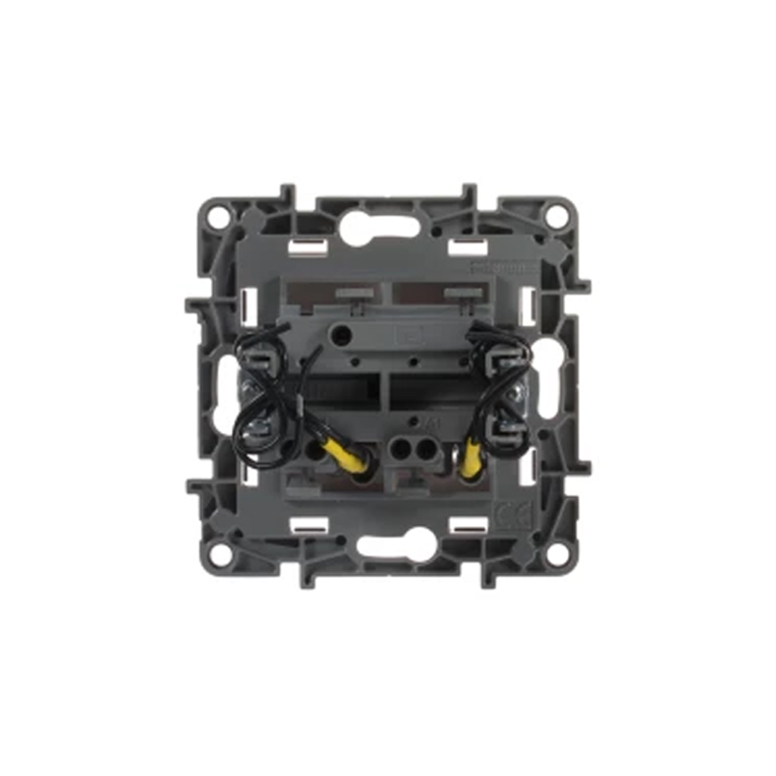 Выключатель двухклавишный с подсветкой Legrand Etika 10 A 250 В белый — изображение 3