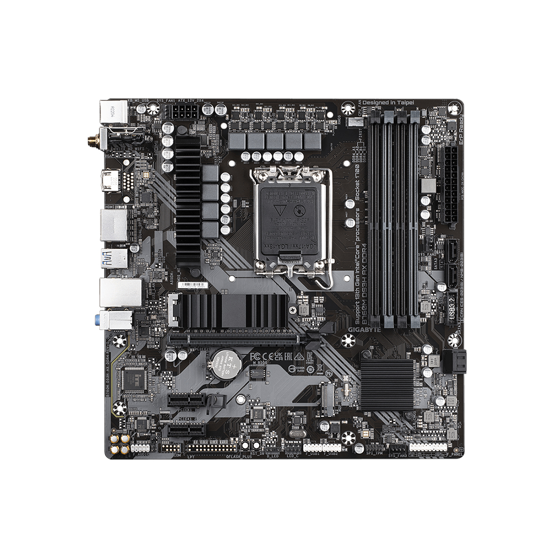 Материнская плата Gigabyte B760M DS3H AX DDR4 — изображение 2