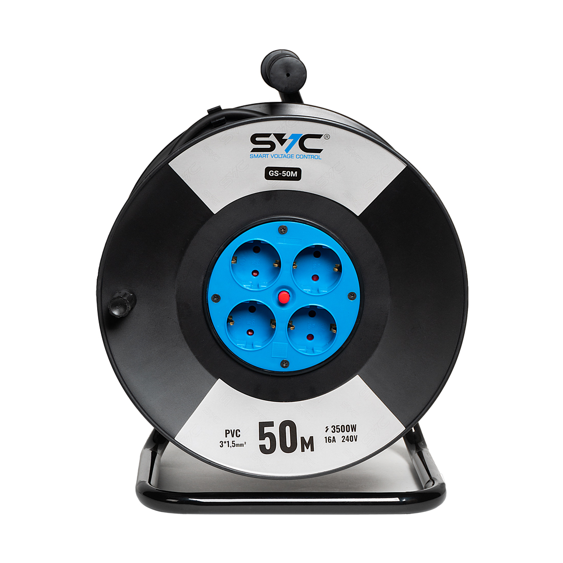 Удлинитель на катушке SVC GS-50M 50м. 240 в. — изображение 2