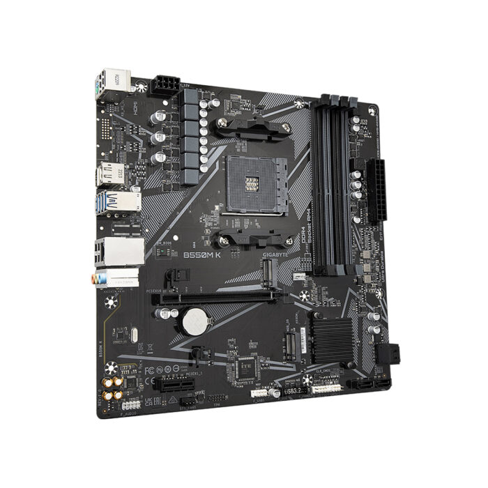 Материнская плата Gigabyte B550M K — изображение 3