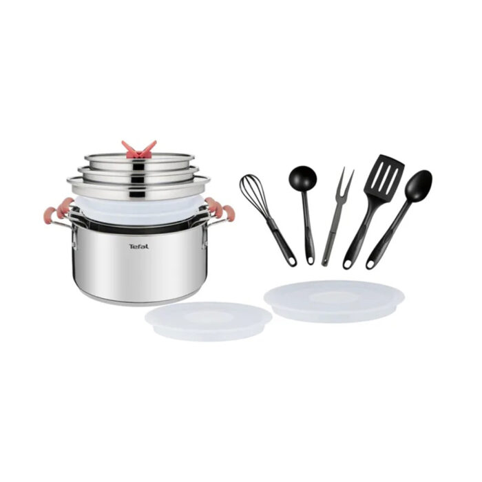 Набор посуды Tefal Opti'space SS G720SD74 13 предметов — изображение 2