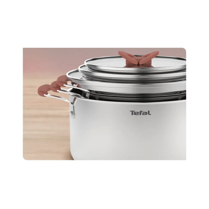 Набор посуды Tefal Opti'space SS G720SD74 13 предметов — изображение 3