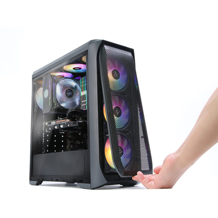Компьютерный корпус Zalman N5 MF Black без Б/П — изображение 2