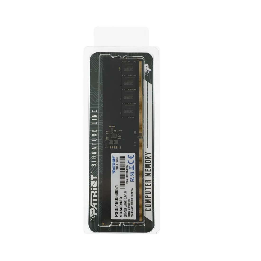 Модуль памяти Patriot SL PSD516G560081 DDR5 16GB — изображение 3