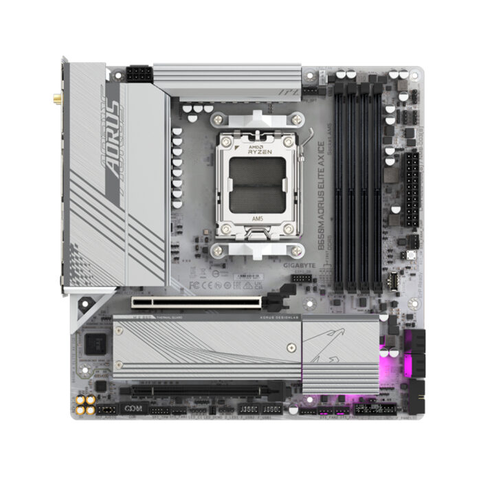 Материнская плата Gigabyte B650M A ELITE AX ICE — изображение 2