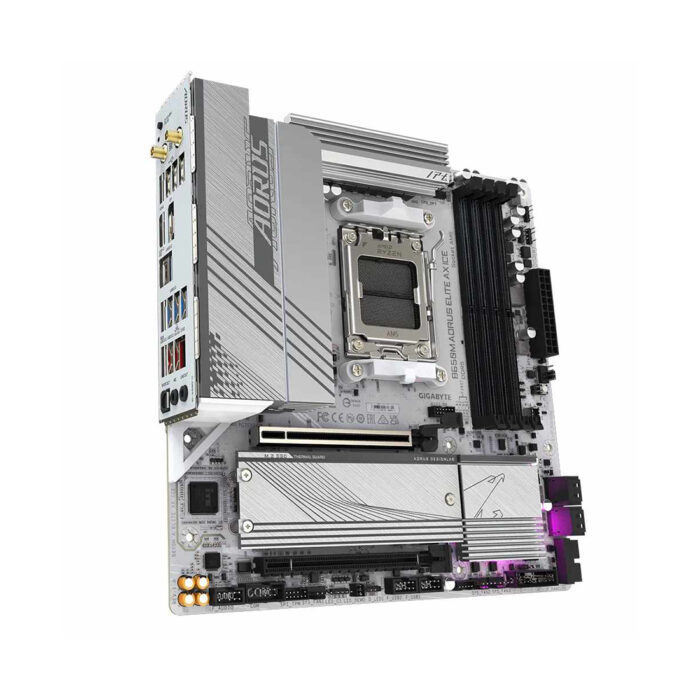 Материнская плата Gigabyte B650M A ELITE AX ICE — изображение 3