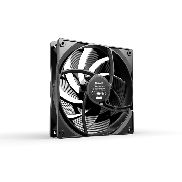 Вентилятор для компьютерного корпуса Bequiet! Pure Wings 3 140mm PWM high-speed — изображение 2