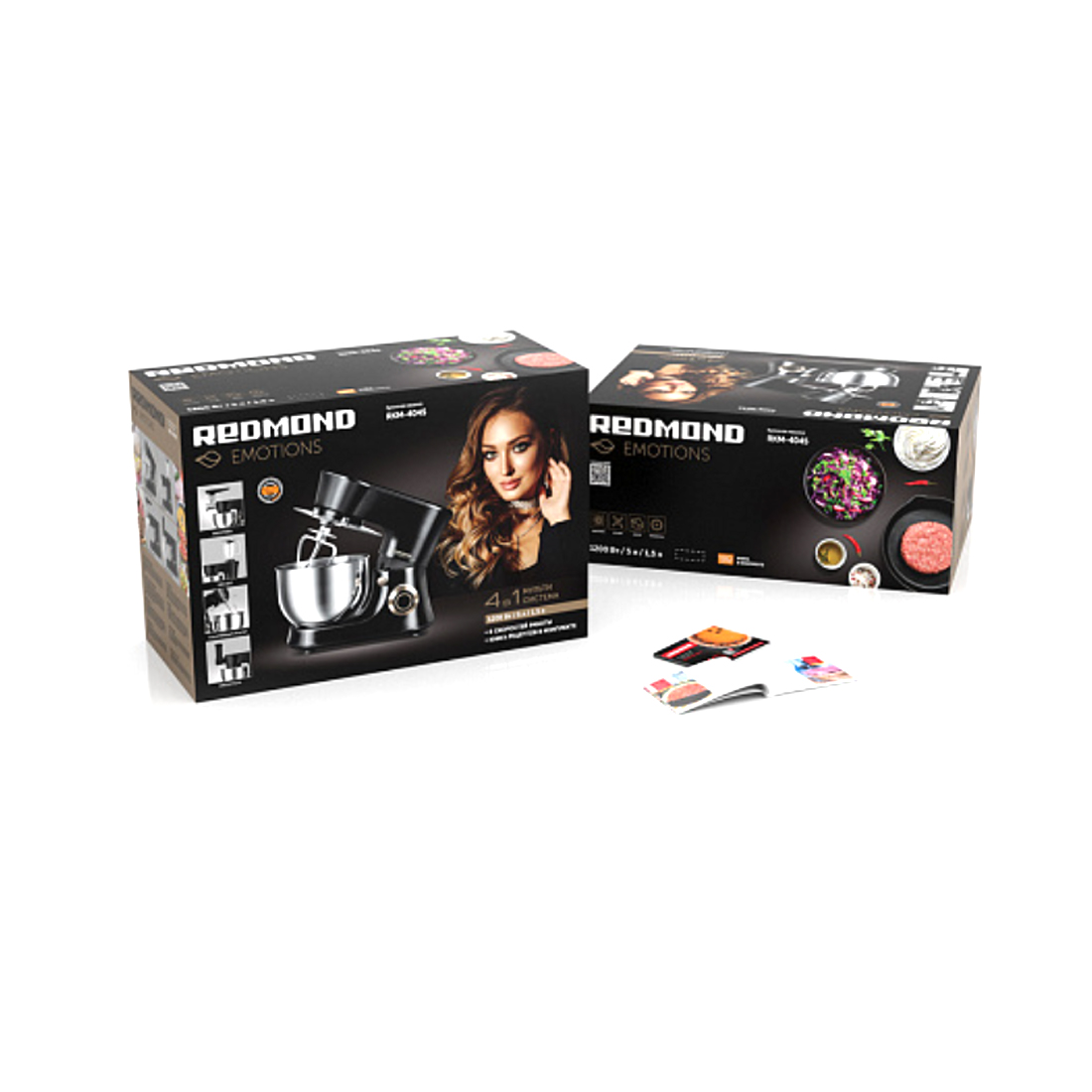 Кухонная машина Redmond RKM-4045 Черный — изображение 3