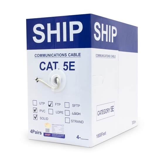 Кабель сетевой SHIP D145-P Cat.5e FTP 30В PVC — изображение 3