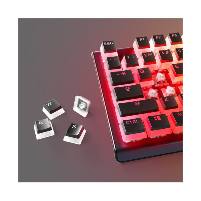 Набор кнопок на клавиатуру Steelseries PrismCAPS Black- US (Black) — изображение 3
