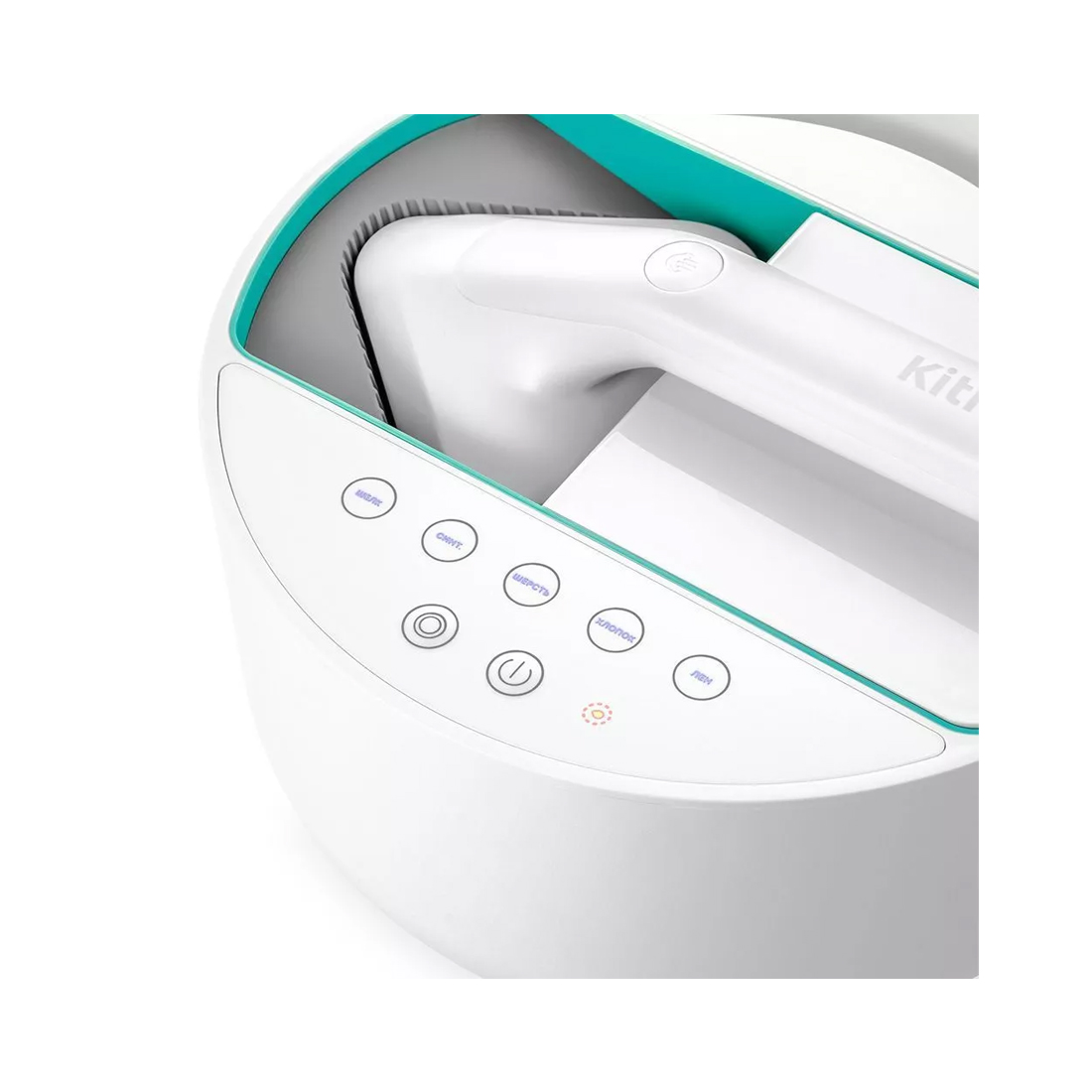 Отпариватель ручной Kitfort КТ-9110-3 бело-бирюзовый — изображение 2