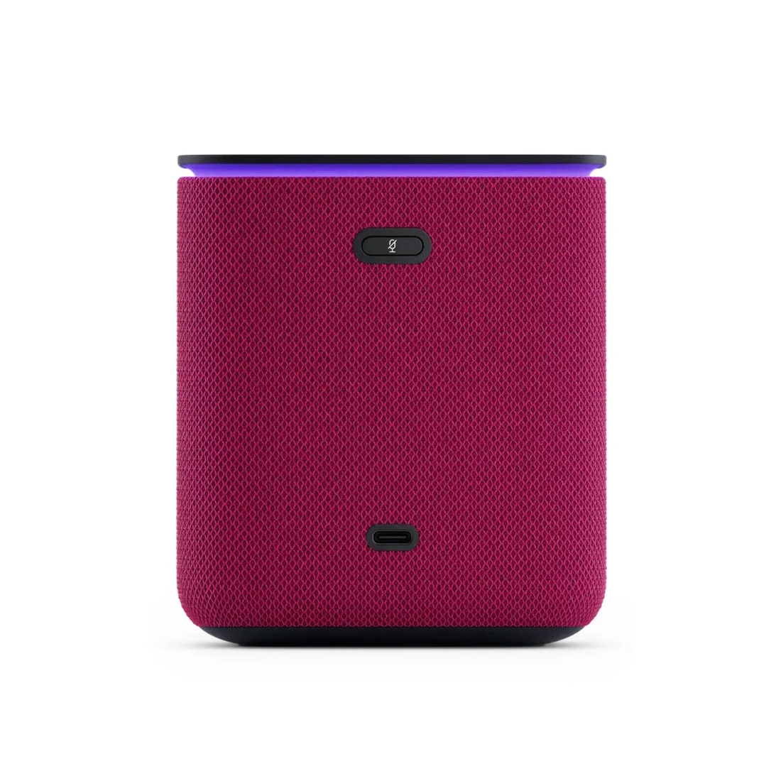 Умная колонка Яндекс Станция Миди Малиновый — изображение 2